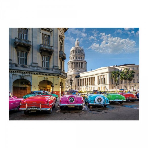 1000 pieces puzzle: Car in Cuba - Dino-532588