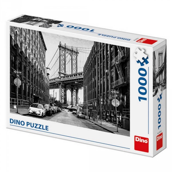 Puzzle 1000 pièces : Rue de Manhattan - Dino - Rue des Puzzles