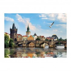 Puzzle 1000 pièces : Le pont Charles