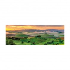 1000 Teile Panorama-Puzzle: Sonnenuntergang