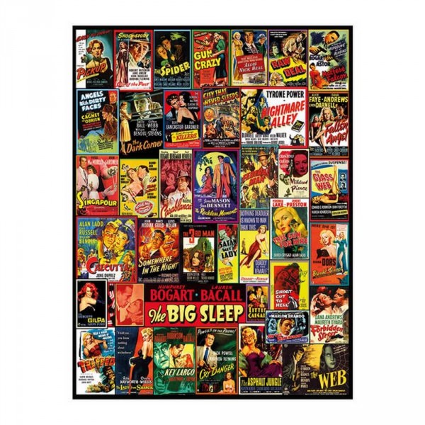 2000 pieces puzzle: movie posters - Dino-561144