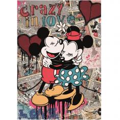 500 pieces puzzle : Mickey Retro, Disney