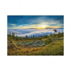 1000 Piece Puzzle: VIEW FROM Ještěd