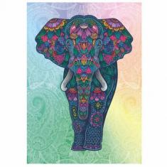 Puzzle 500 pièces XL : Relax Puzzle : Êlephant