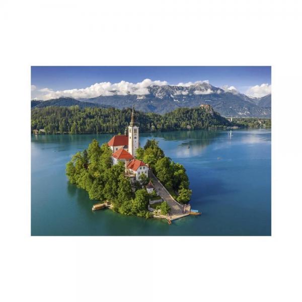 500-Teile-Puzzle: Bleder See - Dino-502901