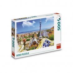 Puzzle 500 pièces : Parc Güell