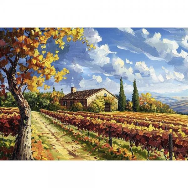 Puzzle de 500 piezas: Viñedo - Dino-502925