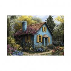Puzzle 500 pièces : La Maison Bleu