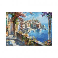 Puzzle 1000 pièces : Ville Méditerranéenne 