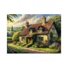 Puzzle 1000 pièces : Campagne Anglaise