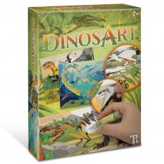 Tableros de texturizado: Dinosaurios