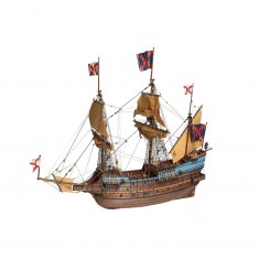 Modellschiff aus Holz: San Luis