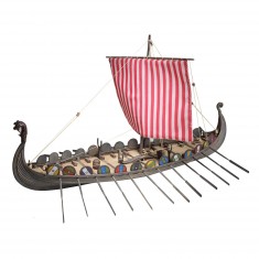 Schiffsmodell aus Holz: Drakkar Viking