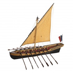 Maquette bateau en bois : Chaloupe du Bucentaure