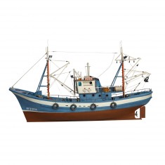 Maquette bateau en bois : Atunero del Cantábrico, Virgen del Mar