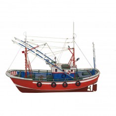 Maquette bateau en bois : Virgen del Carmen