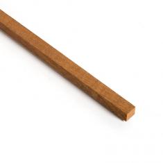 Wooden sticks x 8: Sapelli 1,5 x 3 x 1000 mm