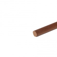 Round wooden sticks x 5: Sapelli Ø 3 x 1000 mm
