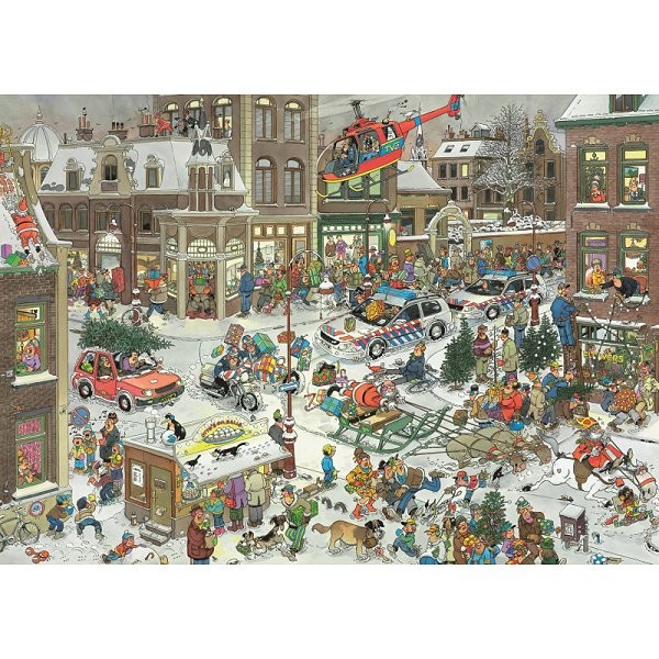 1000 pieces puzzle - Jan Van Haasteren: Christmas - Diset-13007