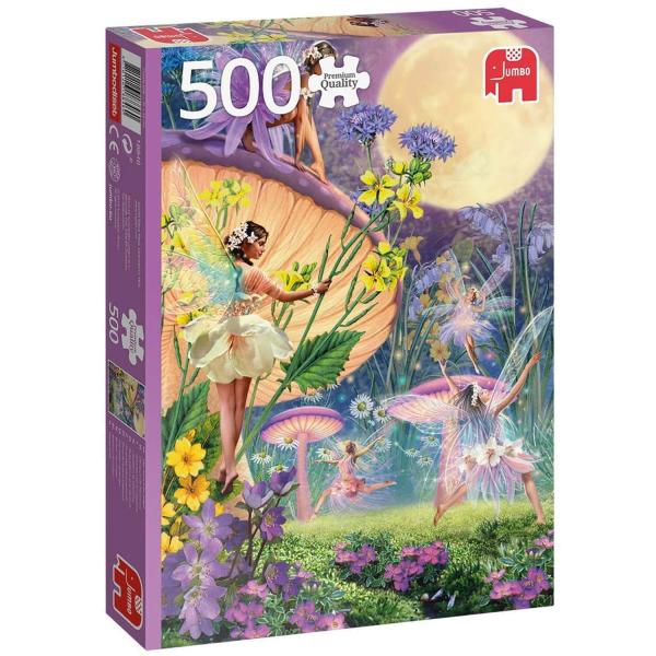 Puzzle 500 pièces : Danse des fées au crépuscule - Diset-18846