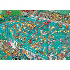 1000 Teile Puzzle: Jan Van Haasteren: Hockey-Meisterschaft