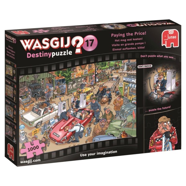 1000 pieces puzzle - Wasgij: Visit with great fanfare! - Diset-19141