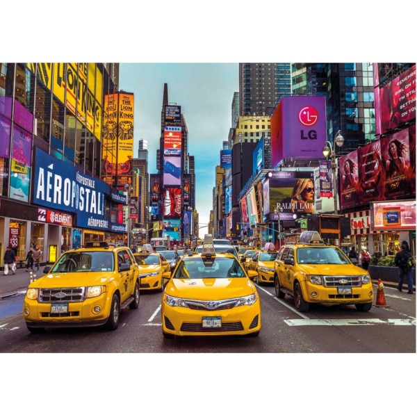 3000 pieces puzzle: New York taxis - Diset-18832