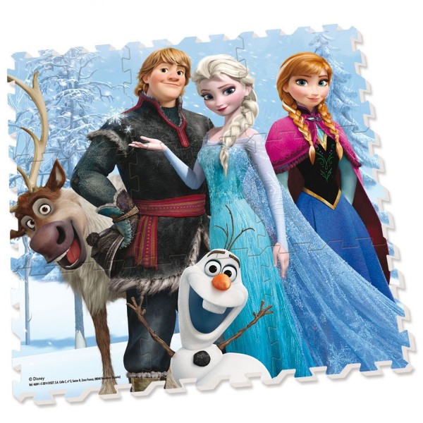 Dalle en mousse : Tapis La Reine des neiges (Frozen) - Diset-46841