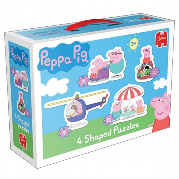 Puzzle de 3 à 12 pièces : Peppa Pig - Diset-618471