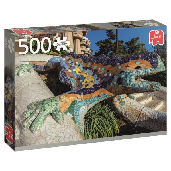 Puzzle 500 pièces : Parc Güell, Barcelone - Diset-18540