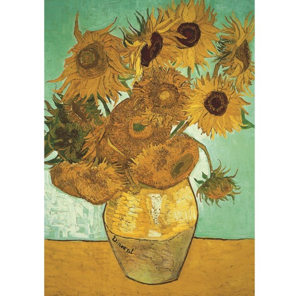 Puzzle de 500 pièces : Van Gogh, Les Tournesols - Diset-18396
