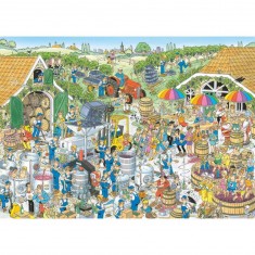 1000 Teile Puzzle: Jan Van Haasteren: Weingut