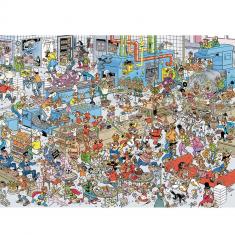 1000 pieces puzzle: The Bakery - Jan Van Haarsteren