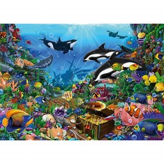 1000 pieces puzzle: Jewels of the Deep