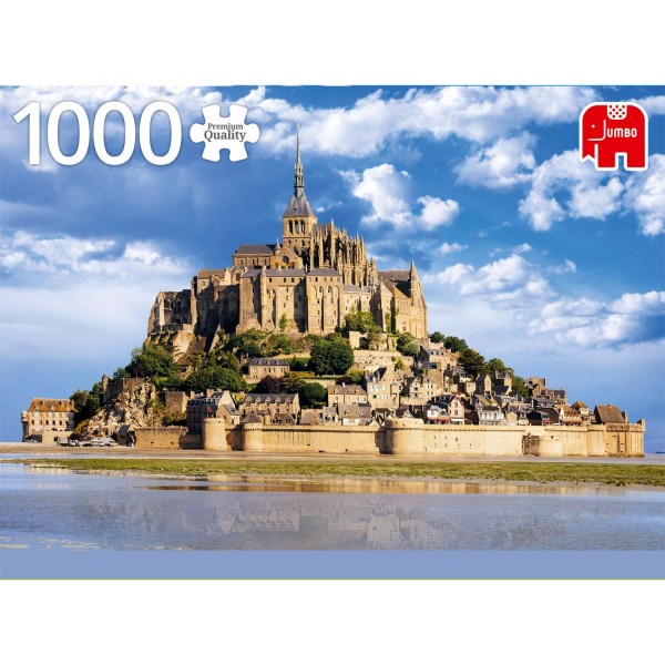 1000 pieces puzzle: Mont Saint-Michel - Diset-18848
