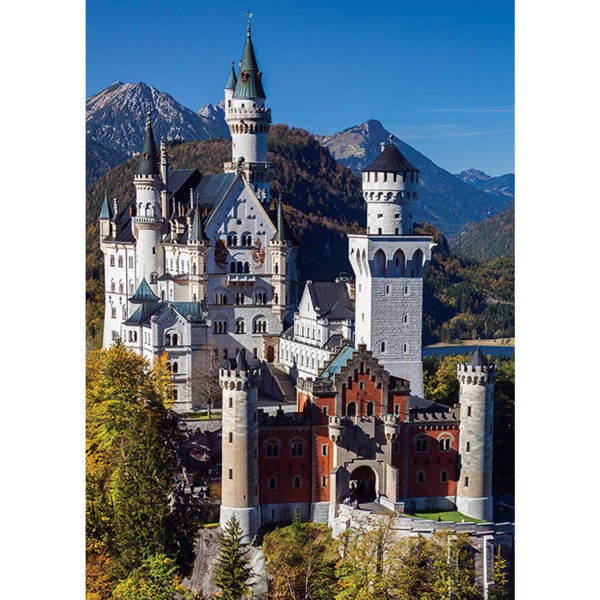 Puzzle de 1000 piezas: Neuschwanstein, Alemania - Diset-18558