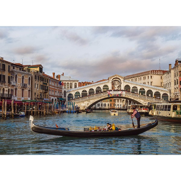 1000 pieces puzzle: Rialto Bridge, Venice - Diset-18556