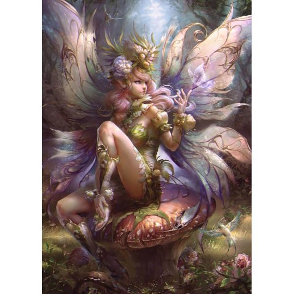 1000 pieces puzzle: enchanted fairies - Diset-18598
