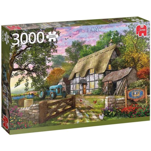 3000 pieces puzzle: The farm - Diset-18870