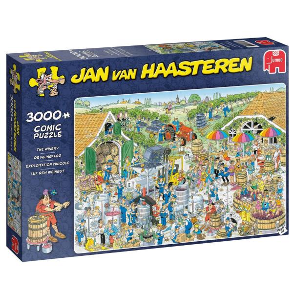 3000 pieces puzzle: Jan Van Haasteren: The cellar - Diset-19198