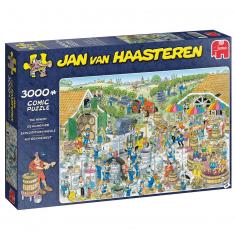 Puzzle 3000 pièces : Jan Van Haasteren : La cave