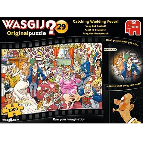 1000 pieces puzzle: Wasgij Original Number 29 - Diset-19159