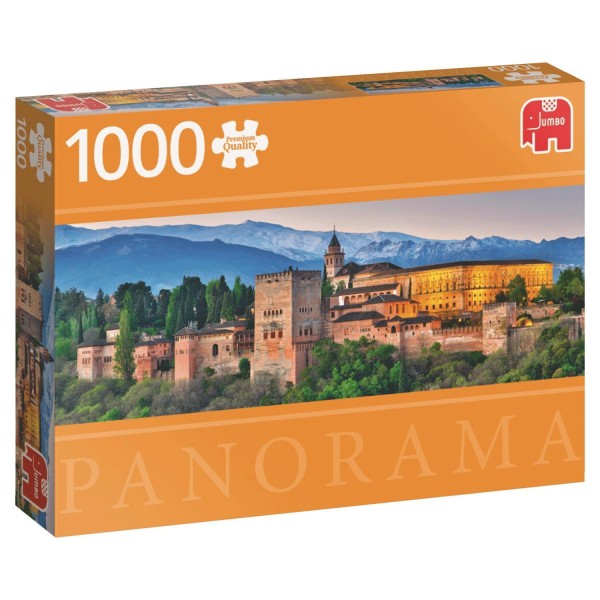 Puzzle 1000 pièces - Alhambra, Espagne - Diset-18574