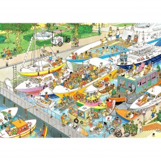 1000 pieces puzzle: Jan Van Haasteren: The lock
