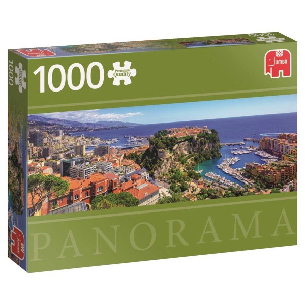 Puzzle 1000 pièces : Monte Carlo, Monaco - Diset-18572