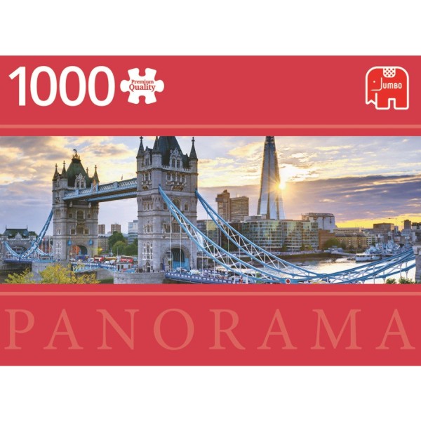 Puzzle 1000 pièces - Tower Bridge, Londres - Diset-18573