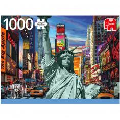 1000 pieces puzzle : New York City