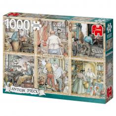 Puzzle 1000 pièces :  Anton Pieck - Artisanat
