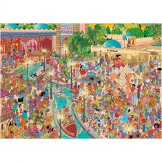 Puzzle 5000 Teile: Jan Van Haasteren: Efteling Fata Morgana