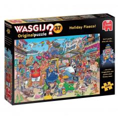 Puzzle 1000 pièces : Wasgij Original 37 Fiasco des vacances